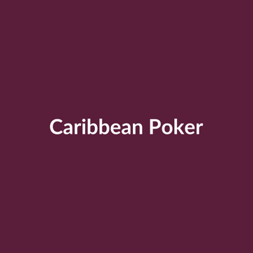 Caribbean Poker