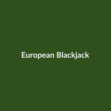 European Blackjack