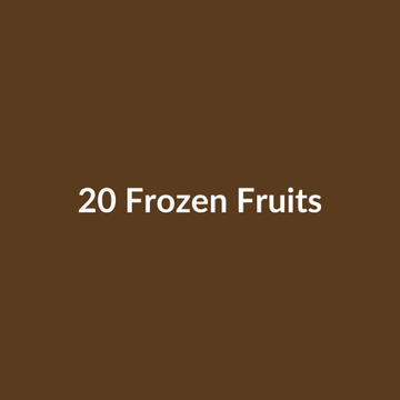 20 Frozen Fruits